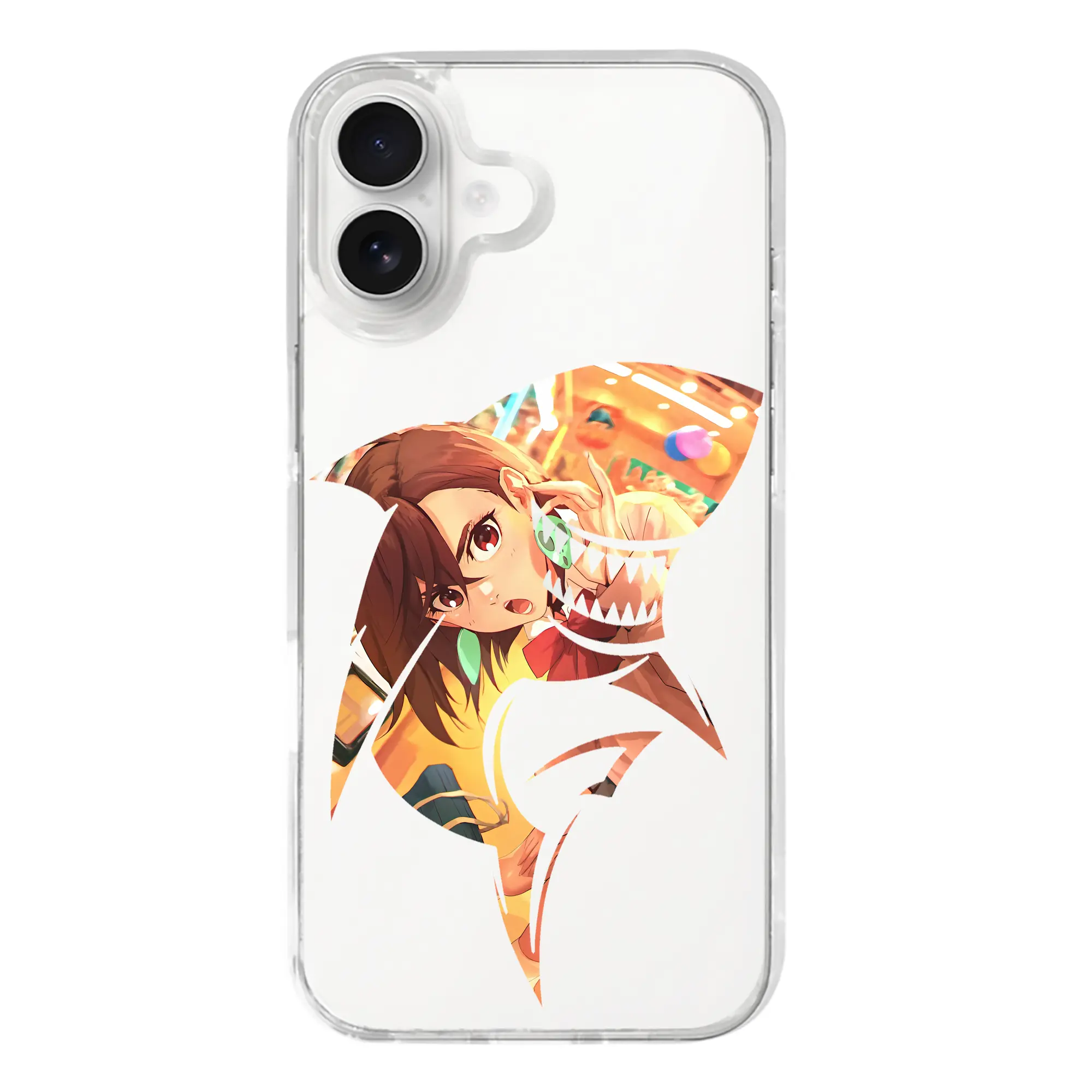 ダンダダン グッズ,綾瀬桃 - iPhone 17シリーズ 透明スマホケース – 薄型・耐衝撃・精密フィット保護カバー